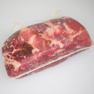 チャックフラップのブロック肉