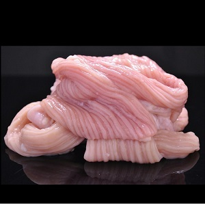 綺麗な縞が入った牛シマ腸