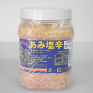 キムチ作りに欠かせないアミ塩辛