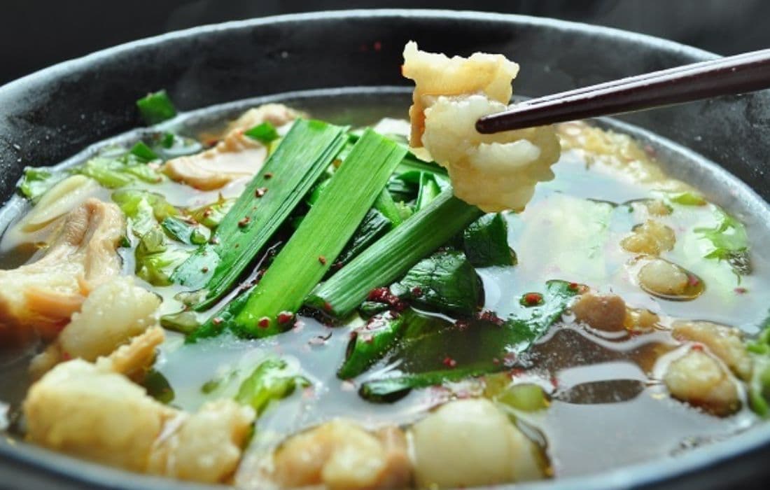 もつ鍋用のもつは牛生小腸